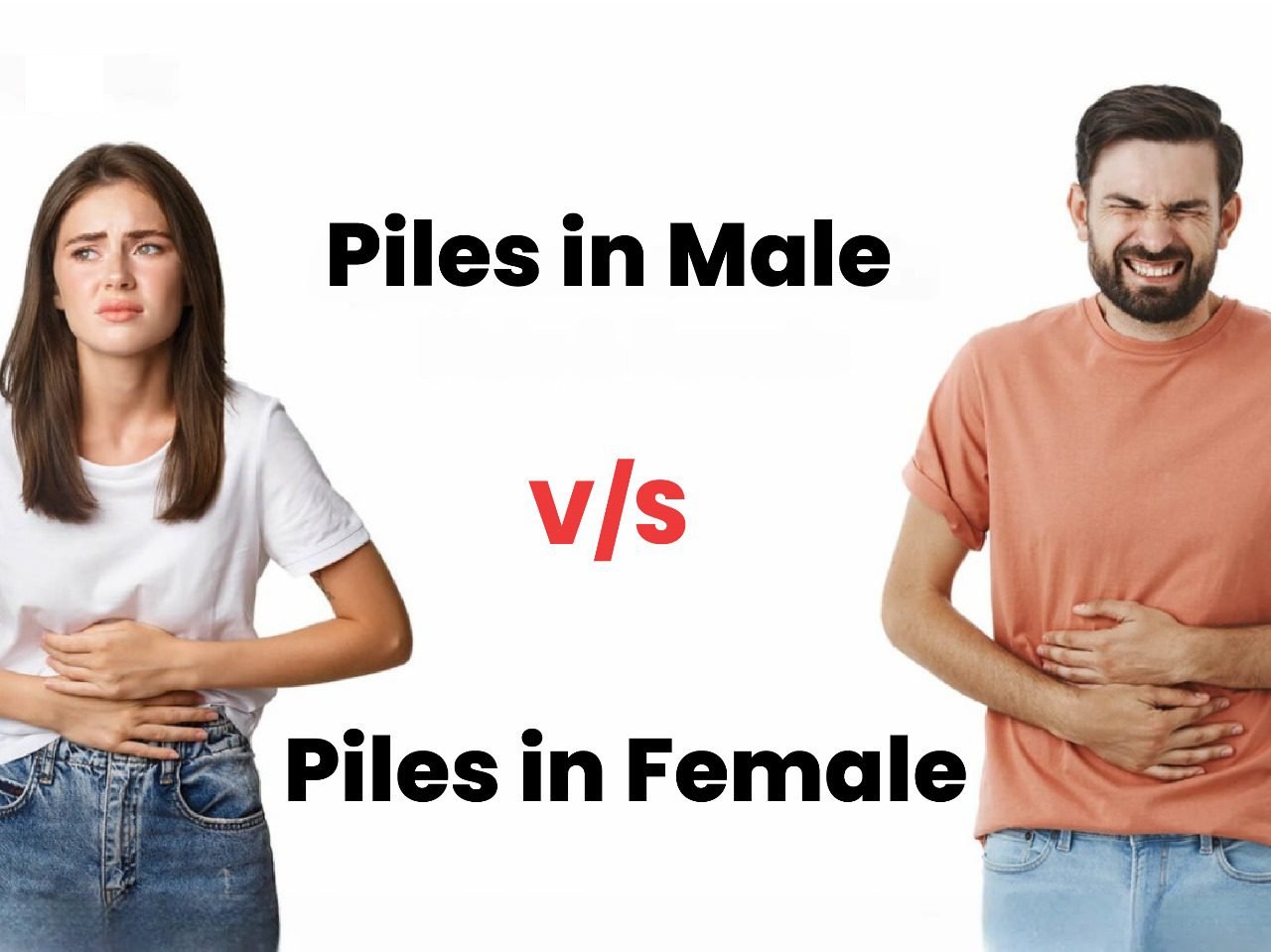 Piles in Male VS Piles in Female