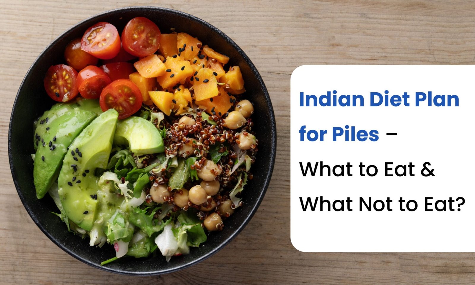 Indian Diet Plan for Piles