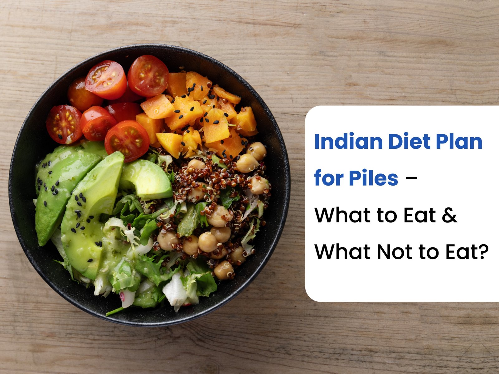 Indian Diet Plan for Piles