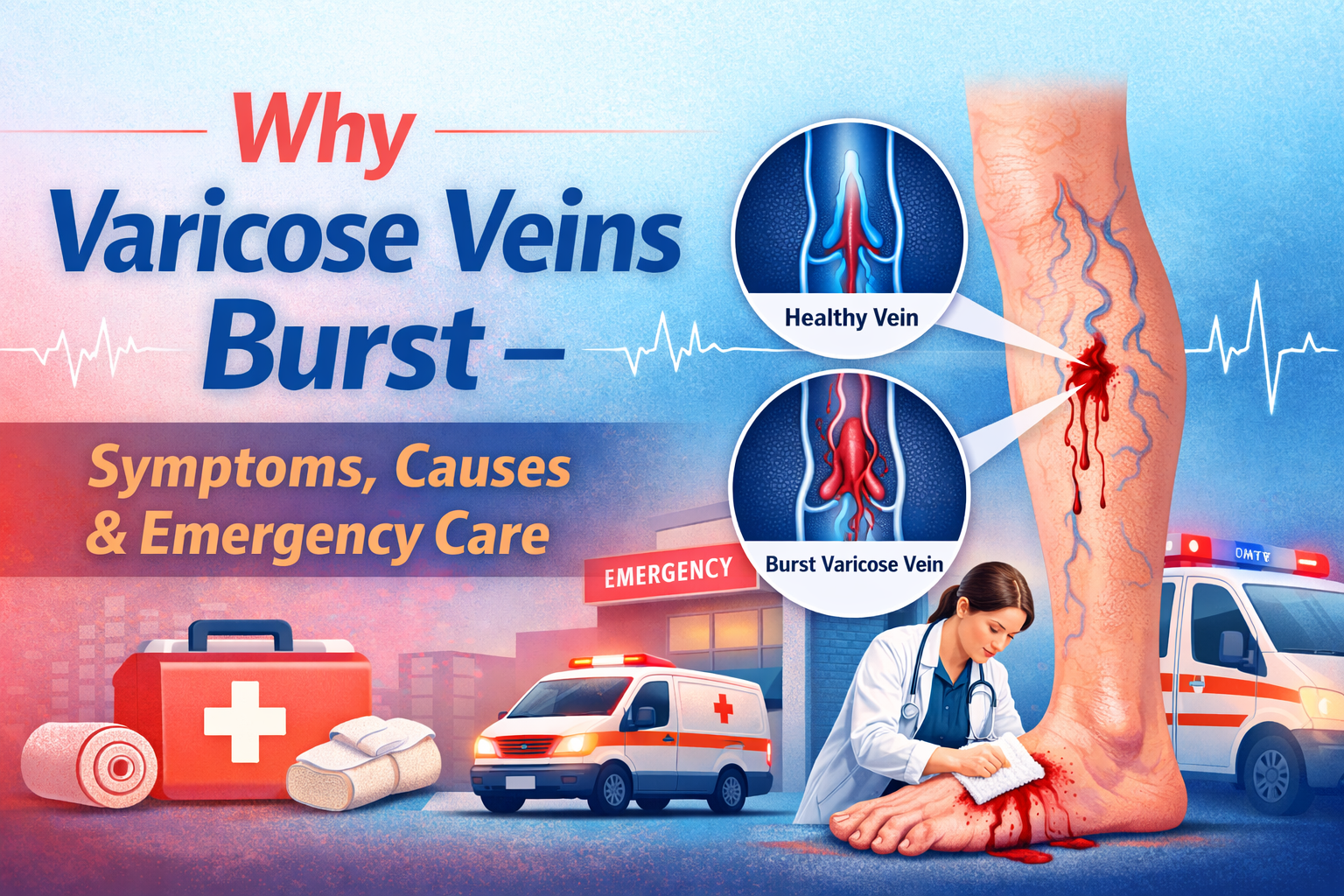 Why Varicose Veins Burst