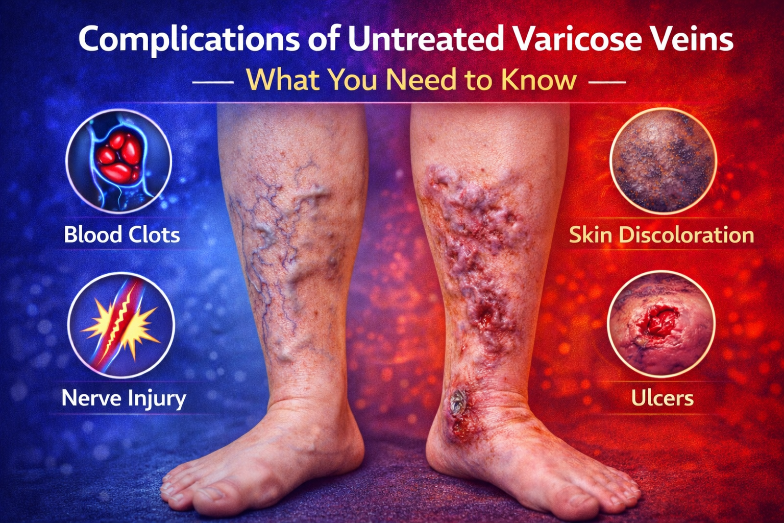 Complications of Untreated Varicose Veins