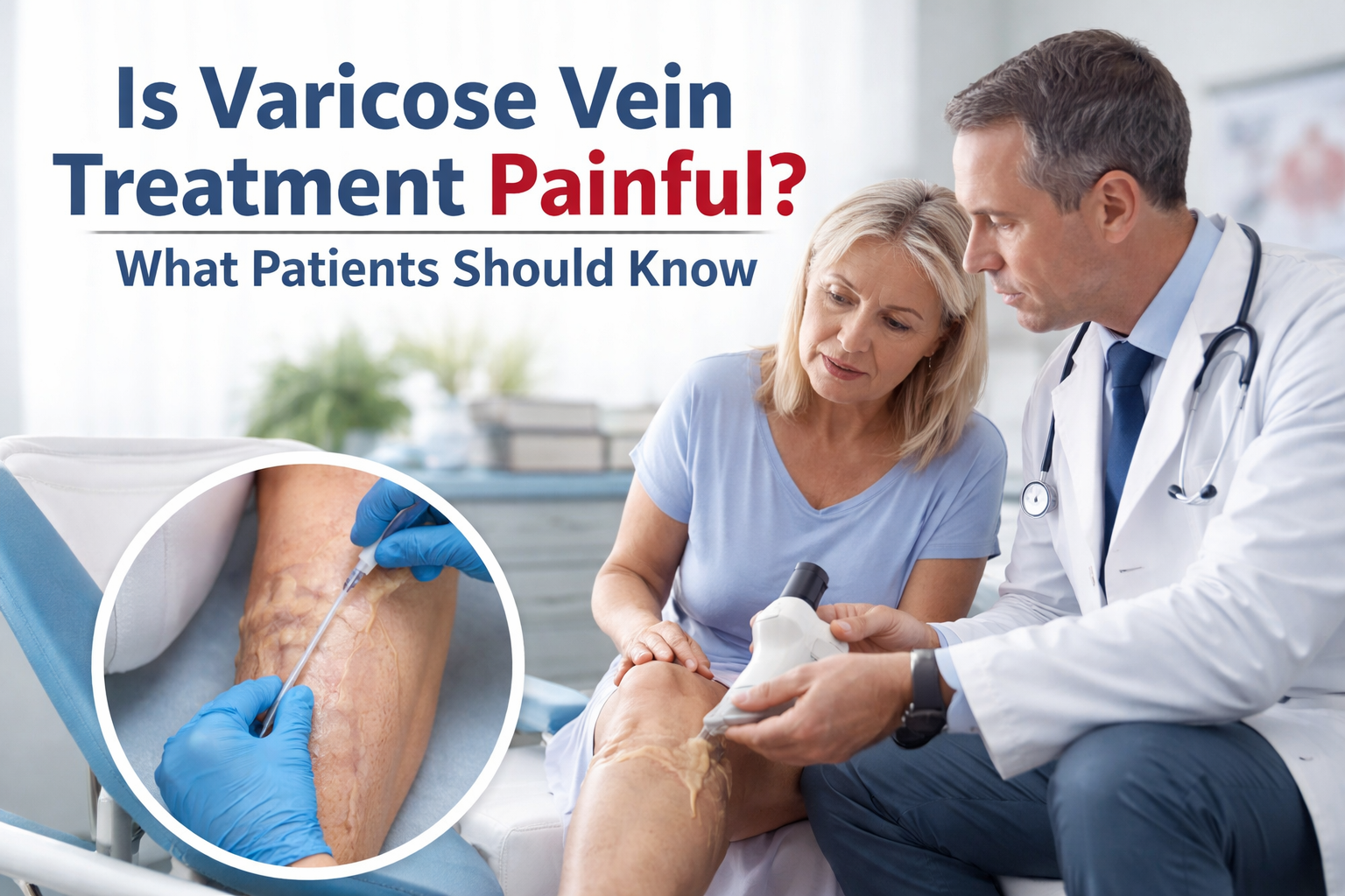 Is Varicose Vein Treatment Painful What Patients Should Know