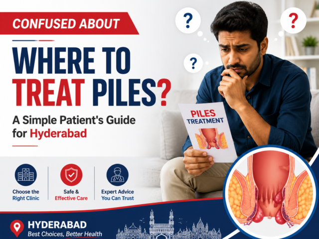 Confused About Where to Treat Piles? A Simple Patient’s Guide for Hyderabad