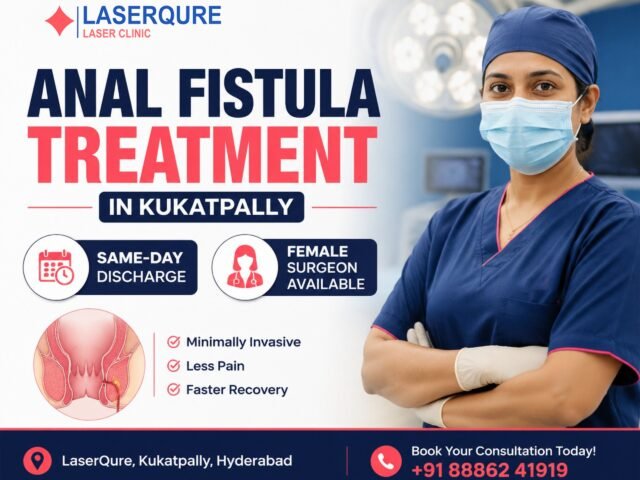 Anal Fistula Treatment in Kukatpally — Same-Day Discharge, Female Surgeon Available