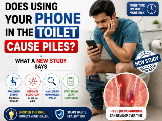 Does Using Your Phone in the Toilet Cause Piles? What a New Study Says